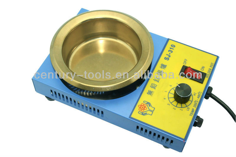 SJ-201 lead free titanium lead free solder pot tin smelter