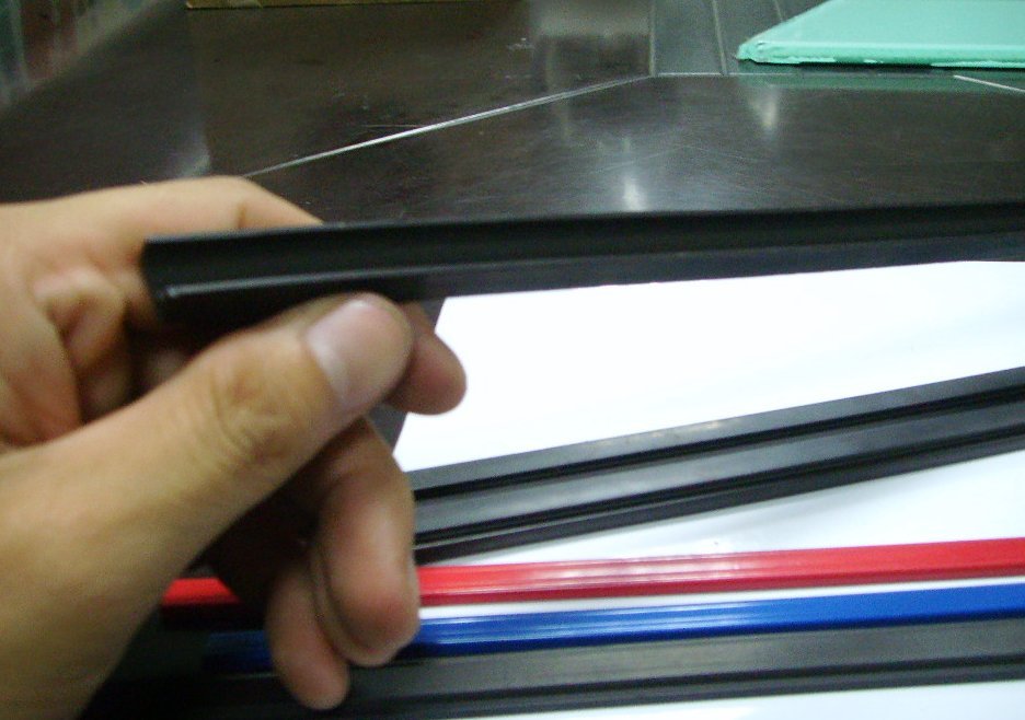 Anisotropic magnetic strip