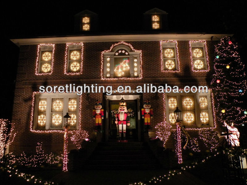 led christmas motif light/snowflake led rope light motif