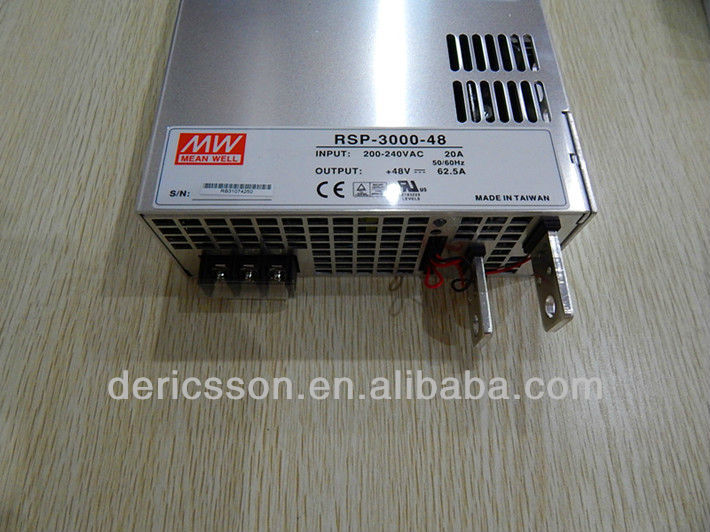MEANWELL 3000W Switching Power Supply 48Vdc with PFC and Parallel
