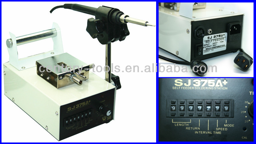 High performance ESD temperature sensor soldering station