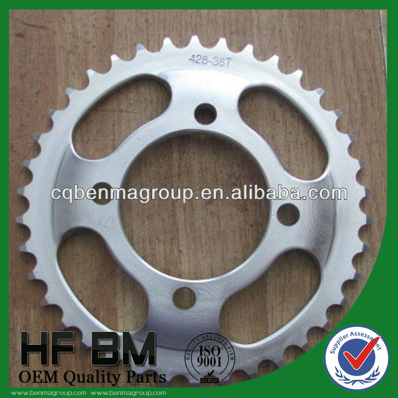 1045 Steel Motorcycle FXD125 Transmission Kits, 38T 15T Sprocket Motorcycle 428 100L Motorcycle Chain Sets, Hot Sell Abroad!