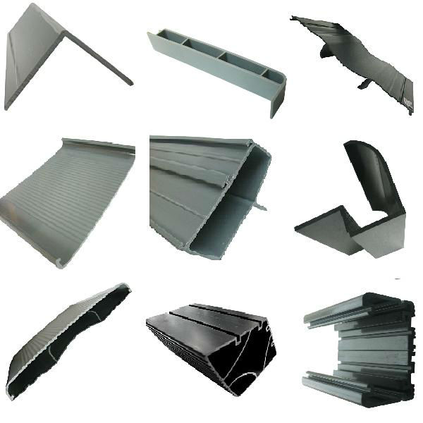 10 Mm U Shaped Plastic Channel Black Pvc Glass Edge Protection Profile