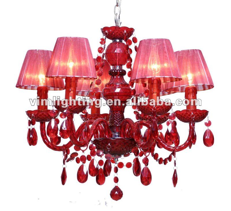 Plastic Chandeliers Home Furniture Design Kitchenagenda Com Traditional 6 Lights Acrylic Chandelier In Red A708 1 6rd View Plastic Chandeliers