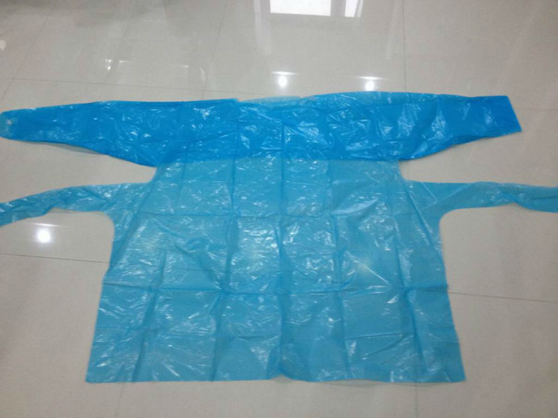 LDPE/HDPE Medical Disposable Plastic Smock, View ...