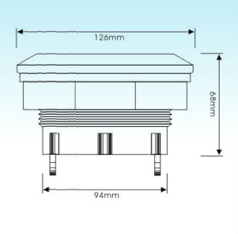 5" light housing with SS