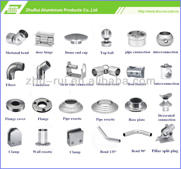 5 cap pipe steel Silver Stair Parts Railing Aluminum Indoor Anodized 5 cap pipe steel Silver Stair Parts Railing Aluminum Indoor Anodized