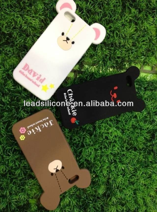 Colorful Wholesale diy silicone mobile phone cases