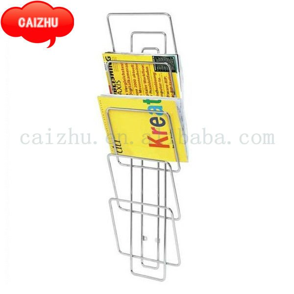 Chrome Wire Wall Mounted Magazine Rack Buy Magazine Rack,Wall Mounted