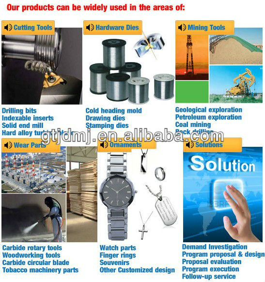 Sintering zhuzhou cemented carbide has best quality in China