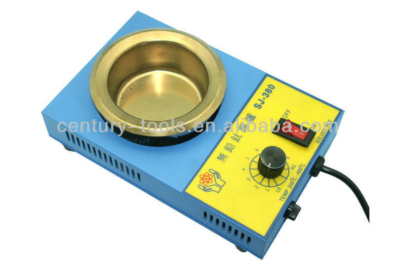 SJ-201 lead free titanium lead free solder pot tin smelter