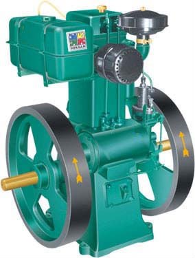 6HP LISTER TYPE DIESEL ENGINE