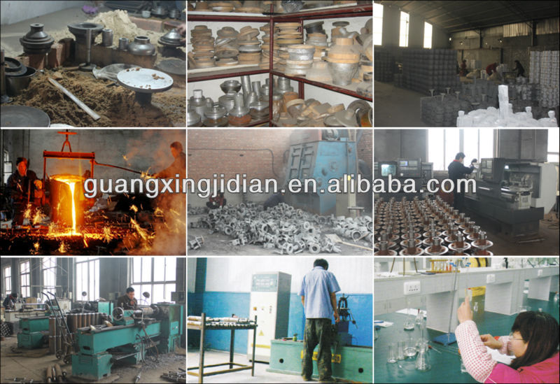 2014 hot sale submersible pumps spare parts