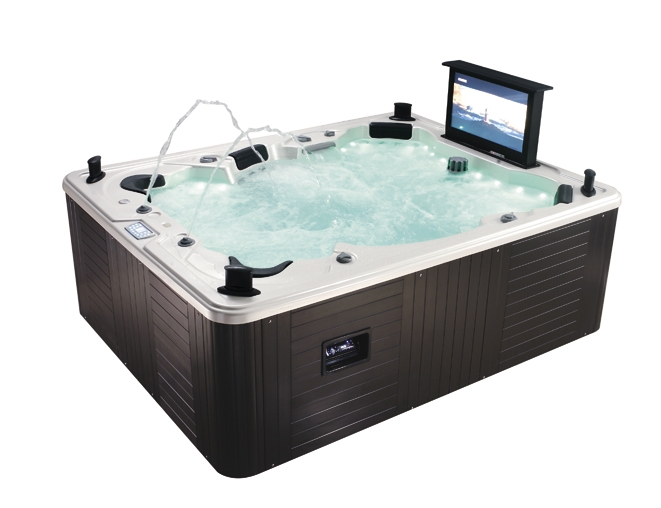 Garden Hydro Jet Hot Tub With Waterproof Tv M3342 Buy Hydro Spa Hot