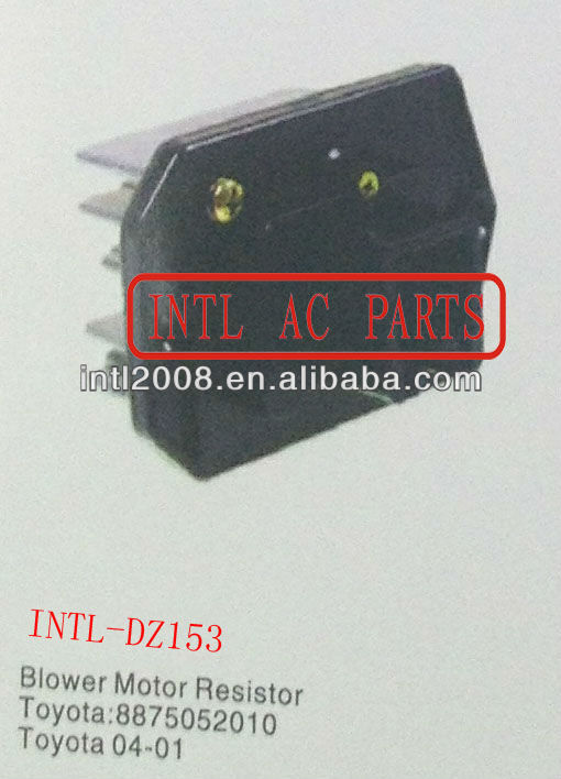 For Toyota Genuine HVAC Blower Motor Resistor Rear 8875052010