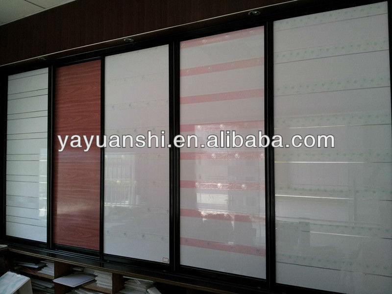 Wood Grain Design Latest Laminated Pvc Wall Panels Ceiling Panel
