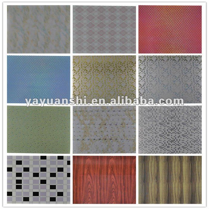 Hot Stamping Pvc Decorative Ceiling Boards View Pvc Decorative Ceiling Boards Yayuanshi Plastic Panel Product Details From Haining Yayuanshi Plastic