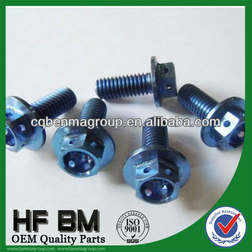 Good Motorcycle Titanium Flanged Hex Bolt