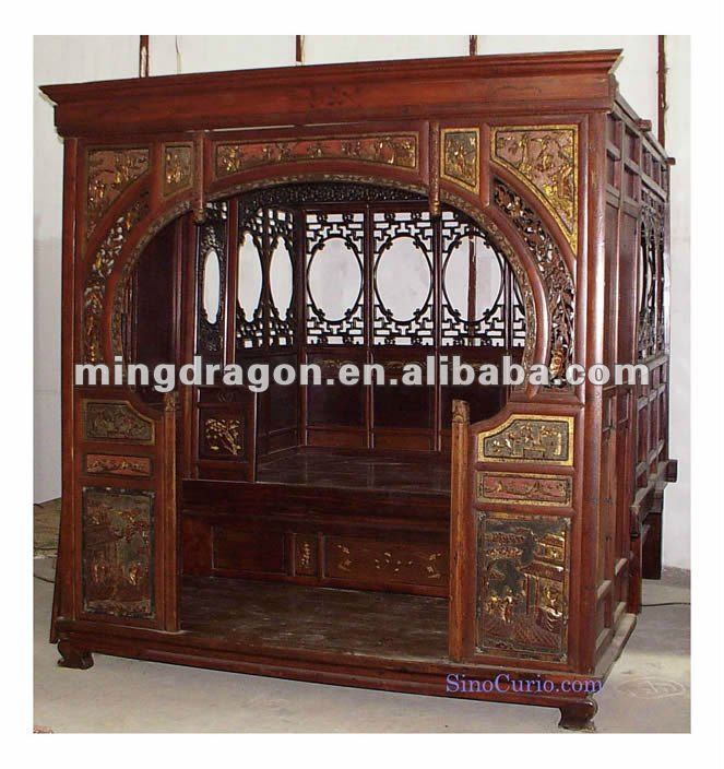 Chinese Antique Wedding Bed Buy Antique Style Wooden Bed,Antique