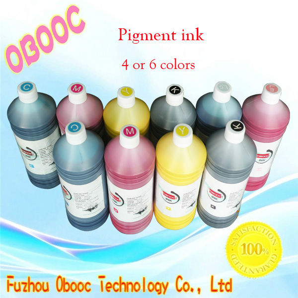 Factory Directly Supply 1000ml Water Pigment Ink with Bright Color