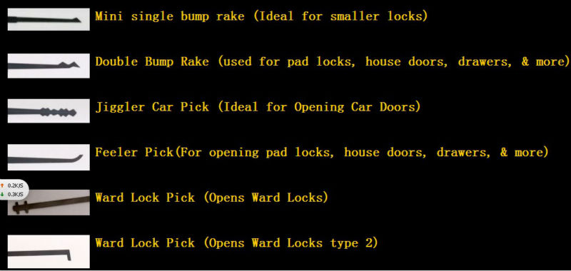 Car Door Unlock Kit >> Goso 21 Pin Lock Pick Tools Set Tools For Opening Lock Car Door Openin Tool - Buy Lock Pick Set ... Car Door Unlock Kit >> Goso 21 Pin Lock Pick Tools Set Tools For Opening Lock Car Door Openin Tool - Buy Lock Pick Set ...