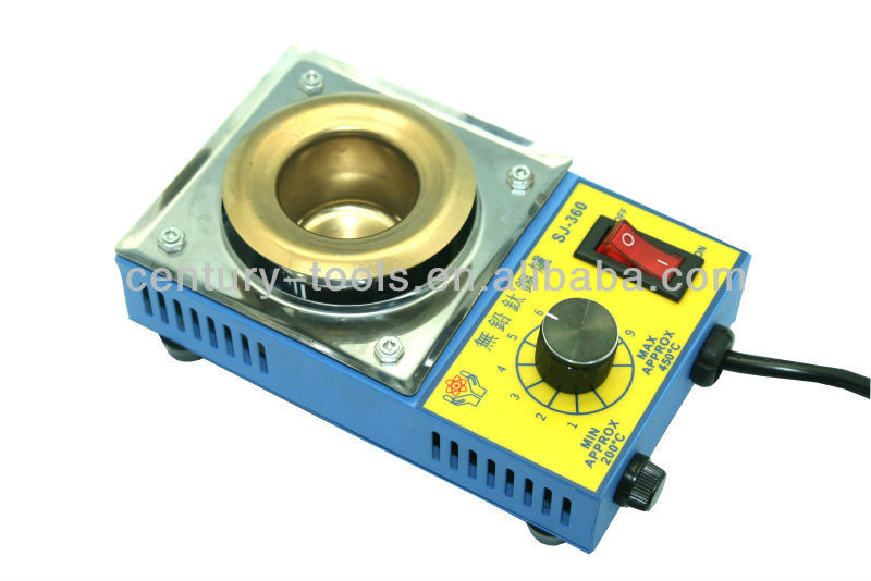SJ-201 lead free titanium lead free solder pot tin smelter