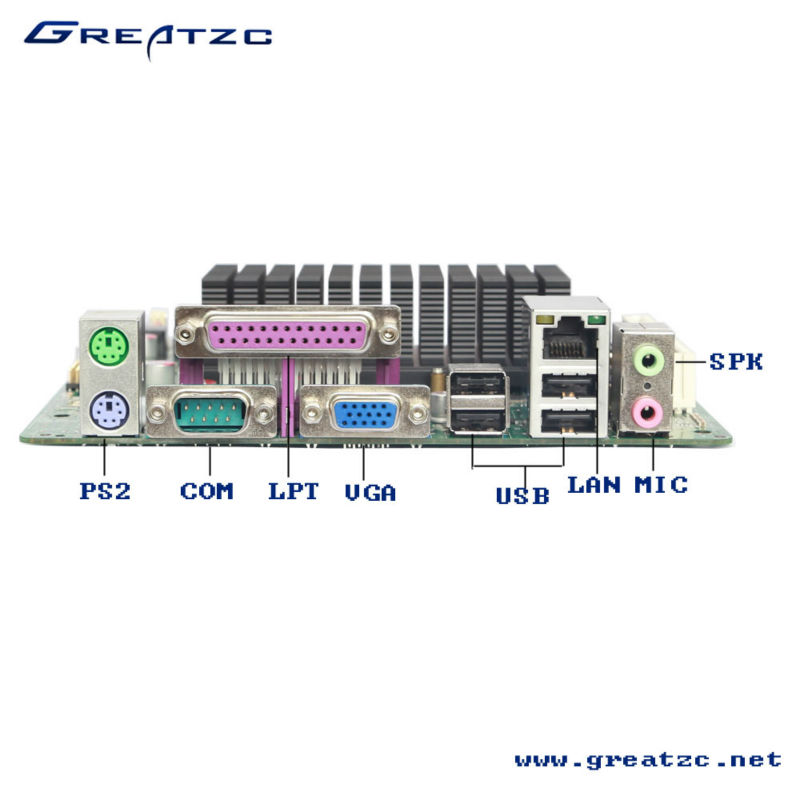 Atom motherboard 2 pci slots