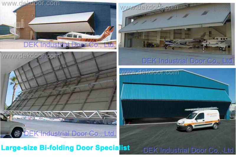 Verticales Bi-plegable De Aluminio Hangar Puertas - Buy Aluminio Hangar