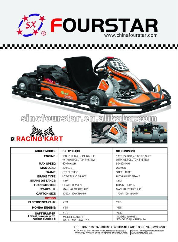 Gas go karts for adults