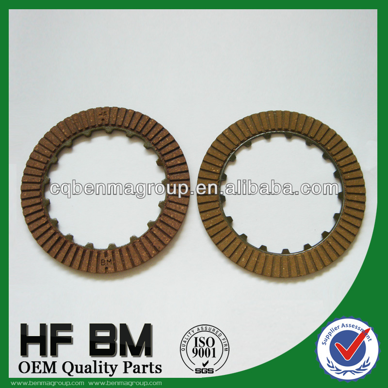 HF Quality C70 Motorcycle Clutch Plate, Friction Plate Rubber with Super Cork and NBR, Good Performance from HF Manufactory!!