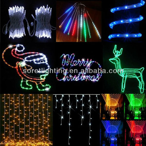 Christmas led motif/new year motif light and decor