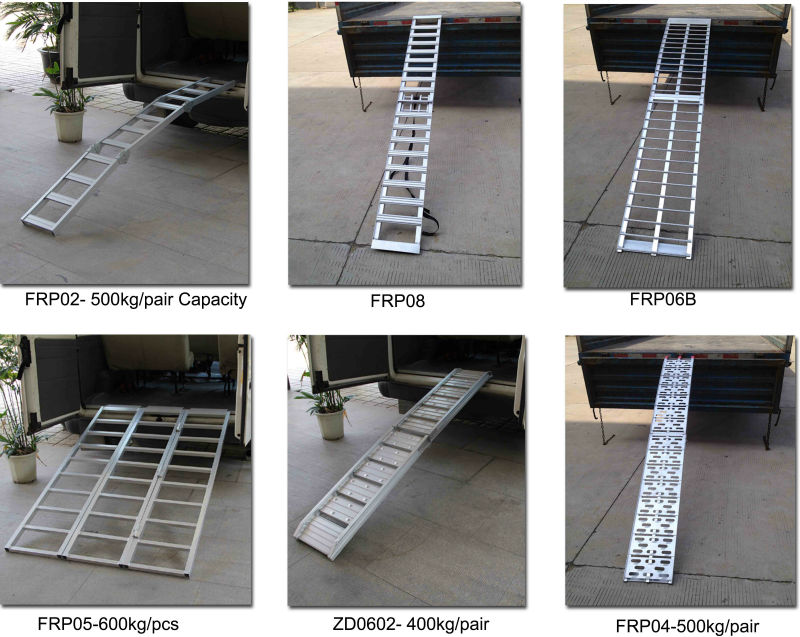 Heavy Loading Bifold Aluminum Horse Trailer Ramp Buy Horse Trailer
