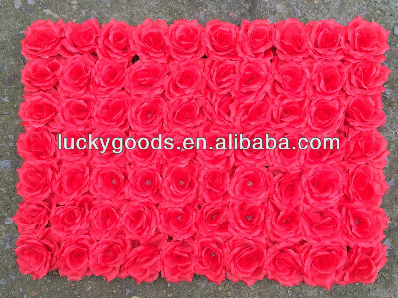 Wholesale Rose Artificial Flower Mat For Wedding Stage Decoration Buy