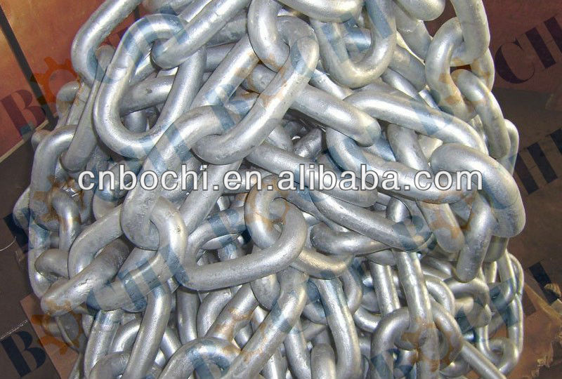 Grade U2 U3 Marine Stud Link Anchor Chain