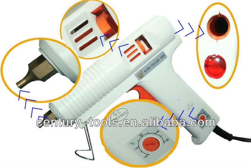 500w professional hot melt glue gun