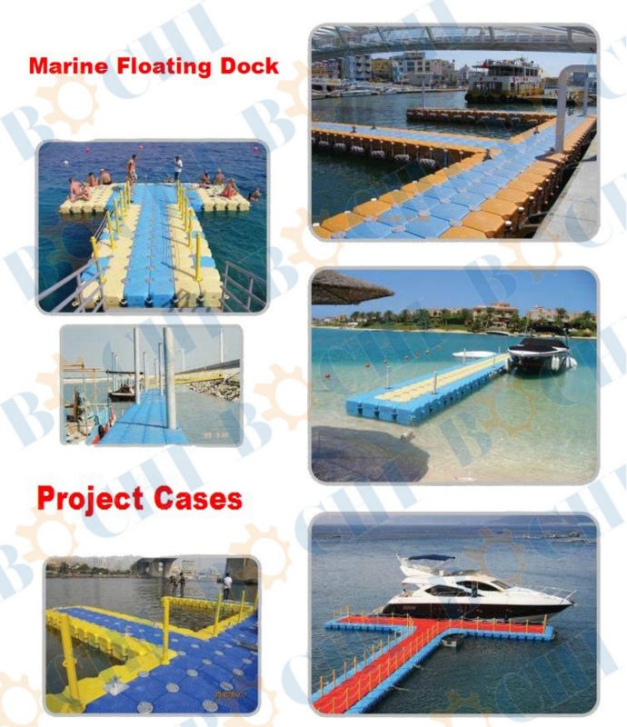 Pontoon Manufacturer HDPE Modular Plastic Floating Dock for Sale