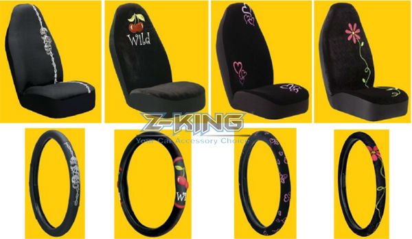 Leather steering wheel cover for promotion