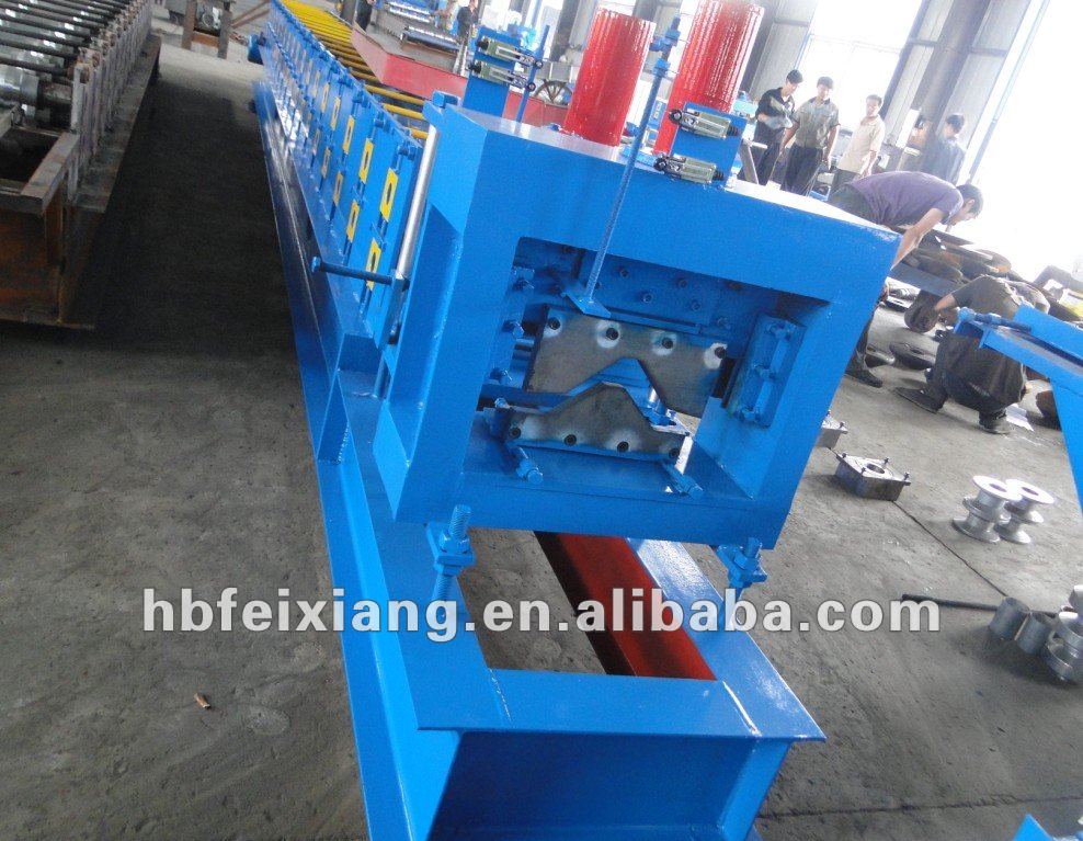 FX rain gutter steel downspout machine