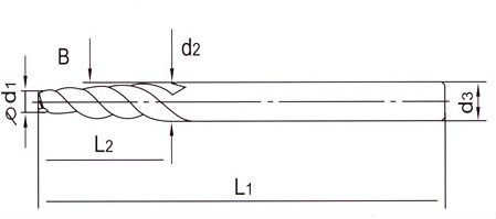 Super HSS End Milling Cutter