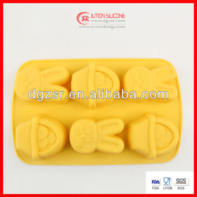 SA8000/FDA/LFGB Attractive specialty silicone snowflake cake mould