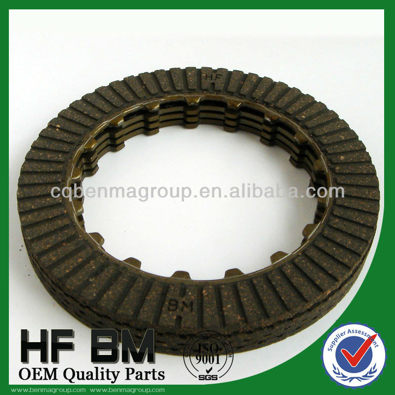 HF Quality C70 Motorcycle Clutch Plate, Friction Plate Rubber with Super Cork and NBR, Good Performance from HF Manufactory!!