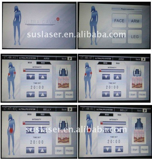 Hot!! Portable fat cavitation slimming machine S50(CE&ISO)portable home use liposuction cavitation machine