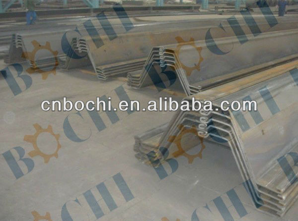 Z Type Cold Rolled Steel Sheet Pile