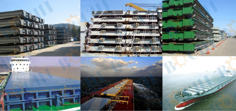 Cargo Ship Hydraulic Ro-ro Folding Hatch Cover