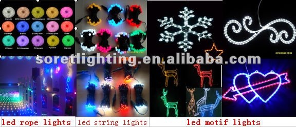 24v led meteor snowfall light/chrismas illumination lights