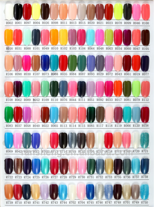 Sally Hansen Nail Polish Colors Chart