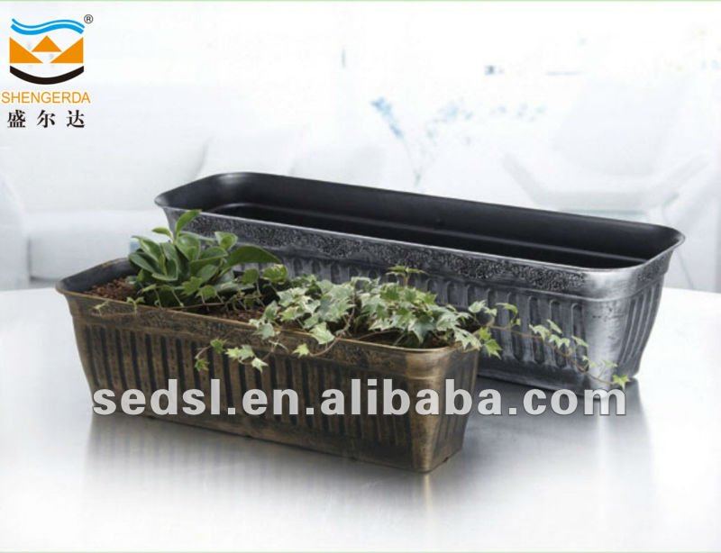 Plastic Flower Pot Liners,Gardening Pot,Rectangle Garden Planter Buy