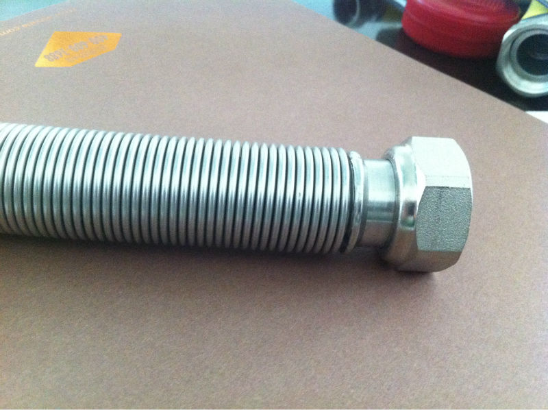 1/2" Flexible De Metal De Acero Inoxidable De Gas Tubo De Conexión De