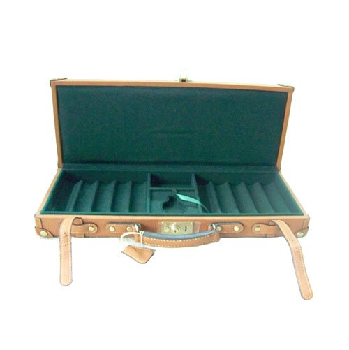 Wooden poker chip case 500