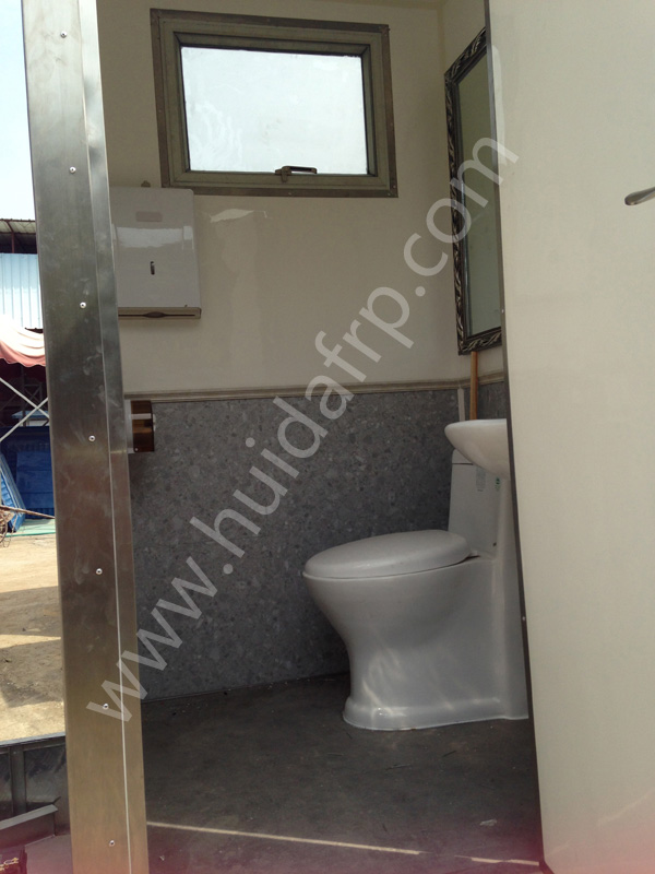 2014 Nuevo Estilo Públicos Al Aire Libre Móvil Portátil Cuarto de baño